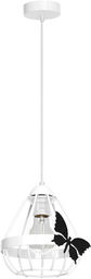 Milagro KAGO WHITE MLP4922 lampa wisząca biało-czarna metalowy