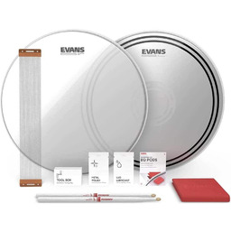 EVANS EC Reverse Dot Snare Tune Up Kit
