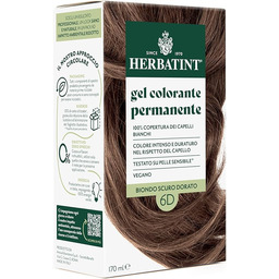 Herbatint Żel do koloryzacji włosów 6D ciemny złoty