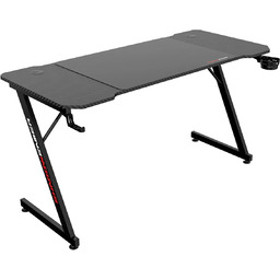Edinos Biurko czarne gamingowe 140 cm H7-M70