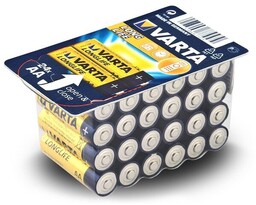 Baterie alkaliczne Varta Longlife LR6/AA 4106 24 sztuki