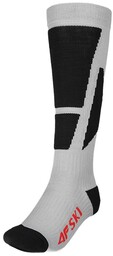 Skarpety narciarskie thermolite męskie 4f 4fwaw24ufsom154-25s-39-42 szary