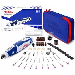 Szlifierka Akumulatorowa Mini Precyzyjna 5000-30000RPM 101 Akcesoriów+etui