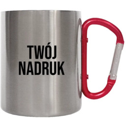 Kubek metalowy z własnym nadrukiem