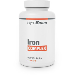 GymBeam Żelazo Complex 120 kaps bez smaku