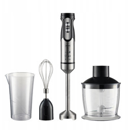 Blender ręczny kielichowy rozdrabniacz BL250 Eldom zestaw czarny