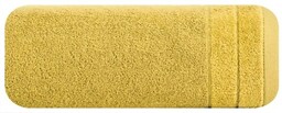 Ręcznik bawełniany 50x90 Damla musztardowy 500g/m2