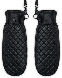 Rękawiczki Damskie EMU Australia Margaret Mittens W7013 Czarny