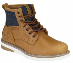 Buty Damskie Big Star Skórzane Timberki Trapery 39