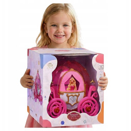 Karoca kareta księżniczki interaktywny koń chodzi wydaje dźwięk