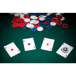 Zestaw do pokera 200 żetonów z matą