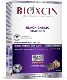 Bioxcin, szampon przeciw wypadaniu włosów z czarnym czosnkiem,