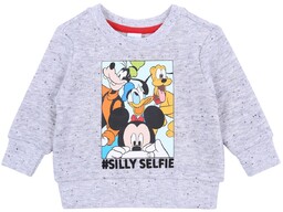 Szara bluza Myszka Mickey DISNEY BABY 6-9 m
