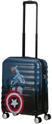 Walizka kabinowa American Tourister Wavebreaker Marvel - Captain