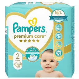 Pampers Premium Care Pieluszki rozmiar 2, 23 sztuk