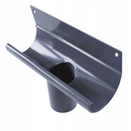 Odpływ aluminiowy rynny 50mm lej spustowy rury 40
