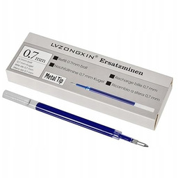 Wkłady żelowe do długopisu Pentel Energel niebieskie 12