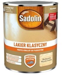SADOLIN Lakier Klasyczny 0,7L wysoki połysk bezbarwny