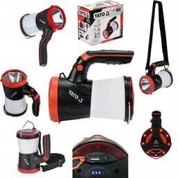 Lampa Kempingowa Campingowa Powerbank Led 11Trybów