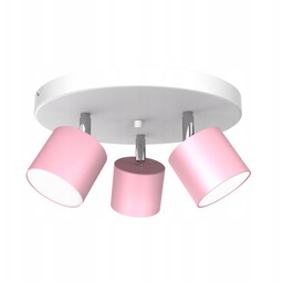 Milagro Lampy Sufitowe Lampa sufitowa Dixie Pink 3xGX53