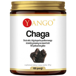 Chaga ekstrakt 10% polisacharydów suplement diety 50g