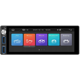 RADIO SAMOCHODOWE 1DIN DOTYKOWE 7 CALI USB-C BLUETOOTH