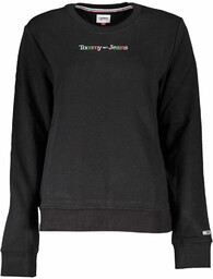 BLUZA TOMMY HILFIGER BEZ ZAMKA DAMSKA CZARNA
