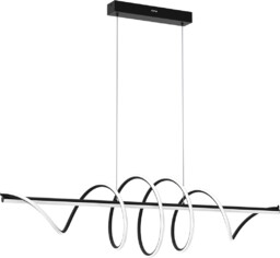 MILAGRO ML8608 LAMPA WISZĄCA TWIST BLACK 90W LED