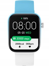 Smartwatch Damski Rubicon RNCE97 Wykonywanie Połączeń, Ciśnienie Krwi