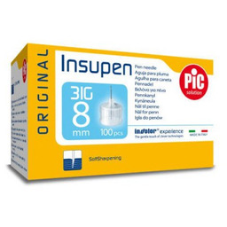 PIC Insupen Igły do penów 31G 8mm, 100