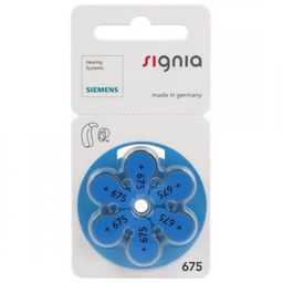 6 x baterie do aparatów słuchowych Siemens Signia