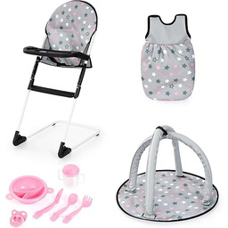 Bayer Design 63207AC Krzesełko do karmienia dla lalek,