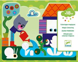 Kolorowanka wodna Ukryte w Ogrodzie DJ09063-Djeco, artykuły plastyczne