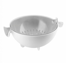 Guzzini ACTIVE DESIGN Durszlak z Miską / Szary