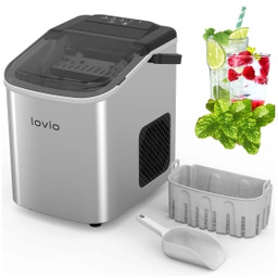 Lovio Home LVIM001SL 1,1l 10kg/24h Kostkarka do lodu