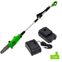 GREENSO Piła na wysięgniku akumulatorowa 20V UAO007-Z2 2Ah