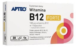 Apteo Witamina B12 Forte, 30 kaps.