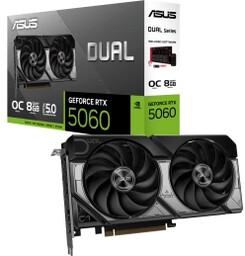 ASUS Dual GeForce RTX 5060 OC Edition 8GB