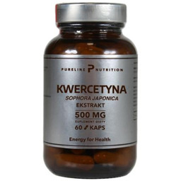 Pureline Nutrition Kwercetyna ekstrakt 500 mg, 60 kaps.