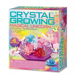 4M Zestaw edukacyjny Hodowla kryształów Terrarium jednorożców