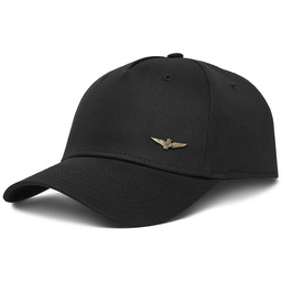 Czapka z daszkiem Aeronautica Militare 252HA1122UCT02848 Czarny