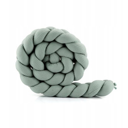 Waldin Ochranicz Do Łóżeczka Na Szczebelki Warkocz Zielony