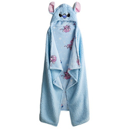 Koc kocyk narzuta z kapturem Disney Stitch &