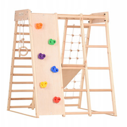 Drewniana rama gimnastyczna zestaw sportowy dla dzieci dorosłych