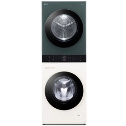 LG WashTower WT1210EGF 66cm 12kg/10kg Zdalne sterowanie Zestaw: