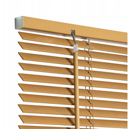 Żaluzja roleta Drewniana 25mm Naturalna 40x140cm