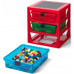 Lego Regał Pojemnik Sorter z 3 szufladami
