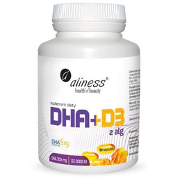 ALINESS Omega DHA + D3, 60 kaps.