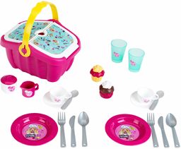 Theo Klein 9527 Koszyk piknikowy Barbie Solidny zabawkowy