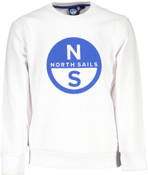 BIAŁA BLUZA BEZ ZAMKA NORTH SAILS
